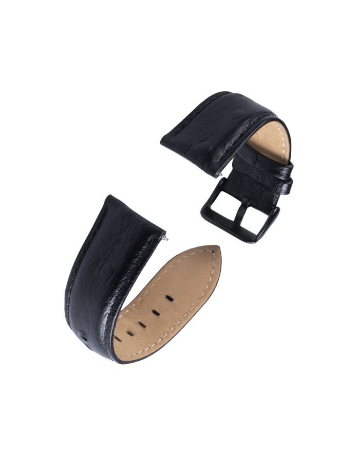 NIBEMINENT Replacement Band For Samsung Gear S3 Black - Image 4