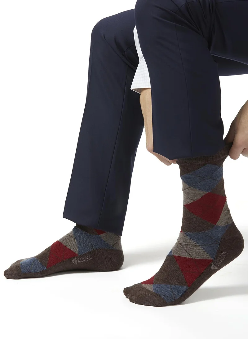 كوشا Men's Merino Wool Formal Socks