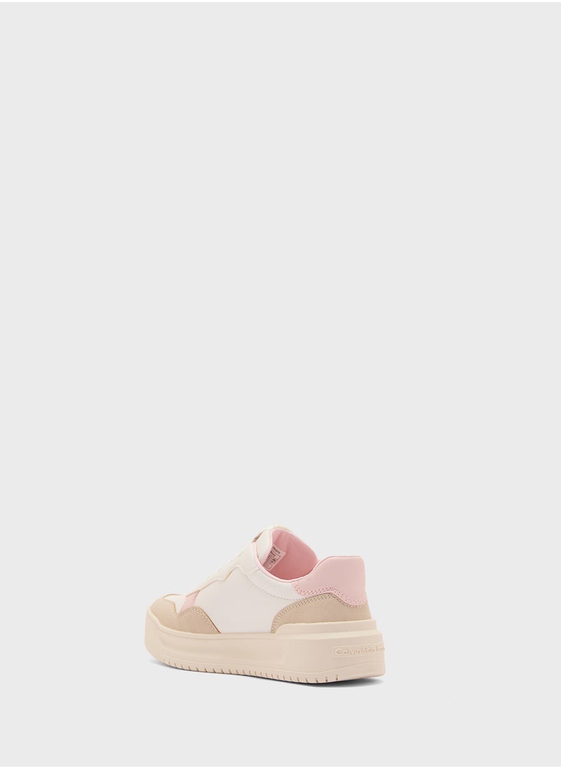 Calvin Klein Jeans Youth Low Top Lace Up Sneakers  - Image 2