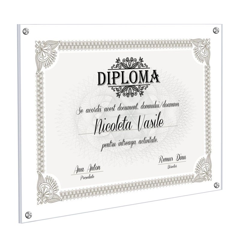 Kalami 11x14 Acrylic Wall Mount Picture Frame Self Adhesive, No Drill Holes Floating Frameless Clear Photo Frame for Diploma Certificate Degree Document Display Gallery Wall-Full Frame is 12x15 - Image 1