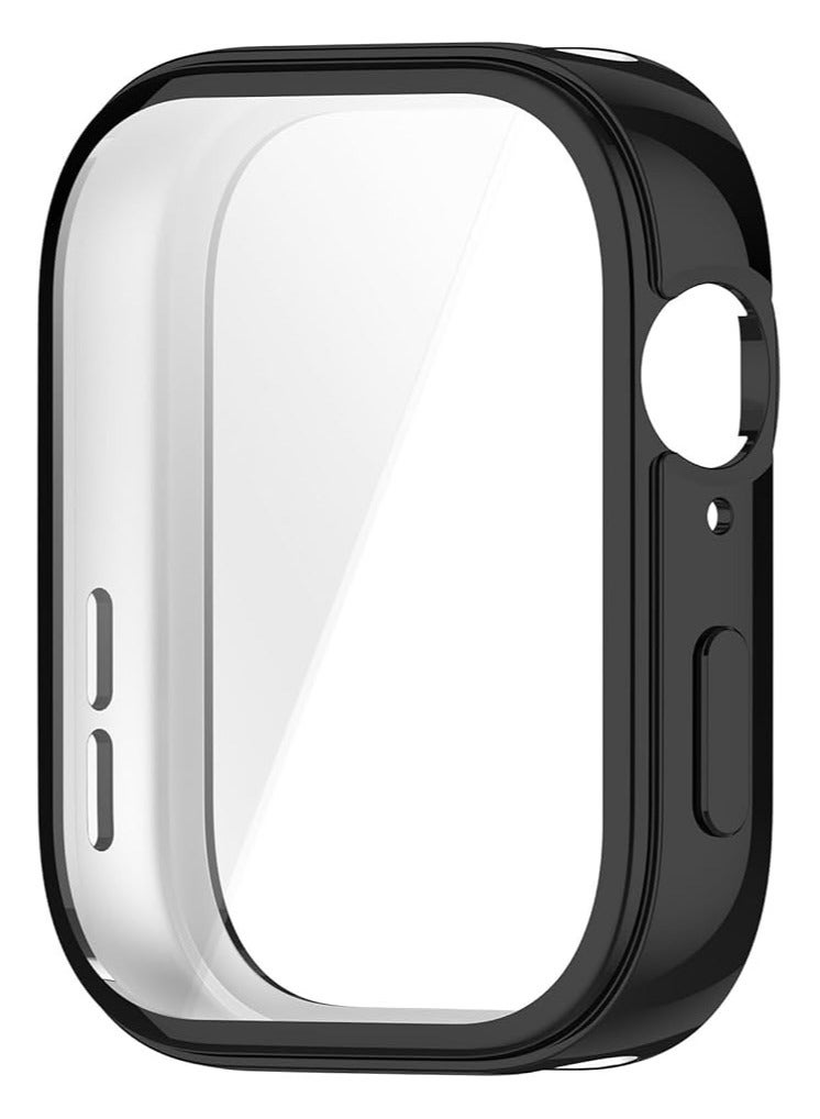 Case Compatible with Huawei Watch Fit 3 (2024) Protective Case Flexible TPU Screen Protector Case Scratch-Resistant Cover Protective Case for Huawei Watch Fit 3 Smartwatch (Black) - Image 1