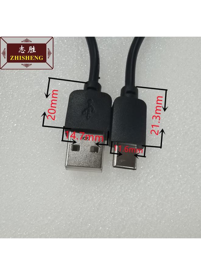 Type-c Data Charging Cable Usb To Type-C Flash Charging Fast Charging White USB With Machine Line Xtypec Charging-Color:White 0.5 M Type-c2 Core * 10*0.10 - Image 5