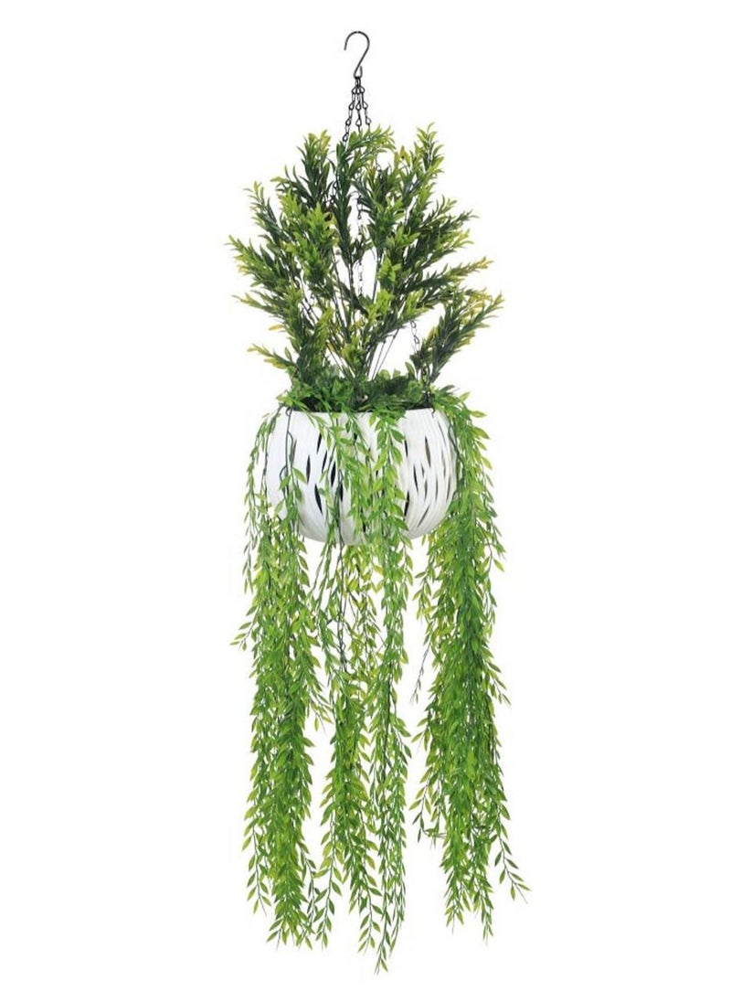 co arma Artificial Hanging Climbing Plants Large Size Simulation of Natural Plants 110cm  - Image 2
