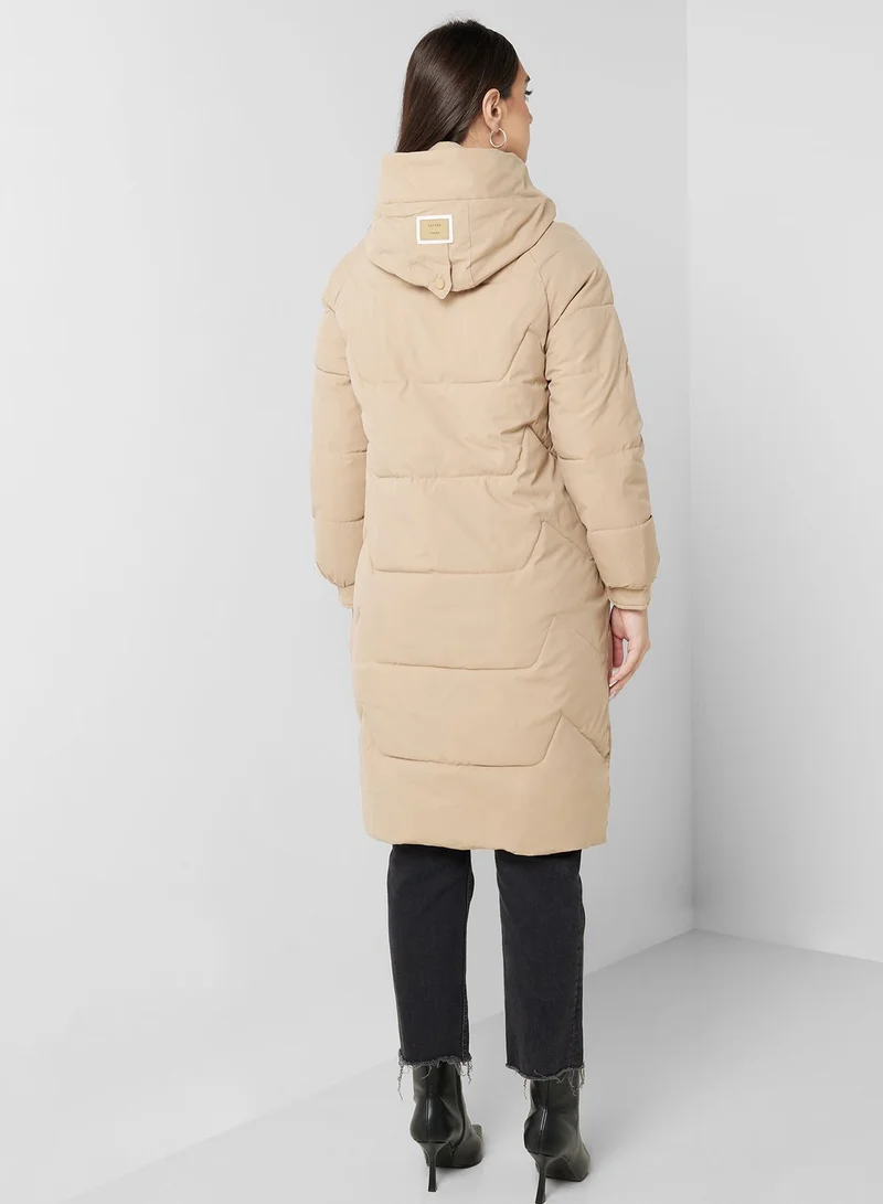 Khizana Longline Padded Jacket