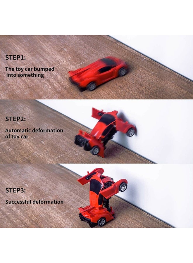 لعبة نموذج سيارة بوجاتي فيرون للأطفال قابلة للتحويل إلى روبوت - Image 4