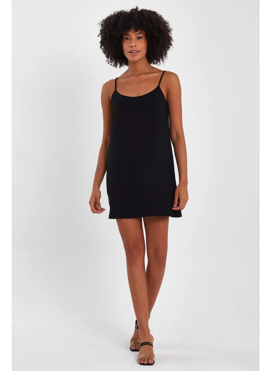 الكسندر جاردي Thin Strap Mini Dress (B23-00128)