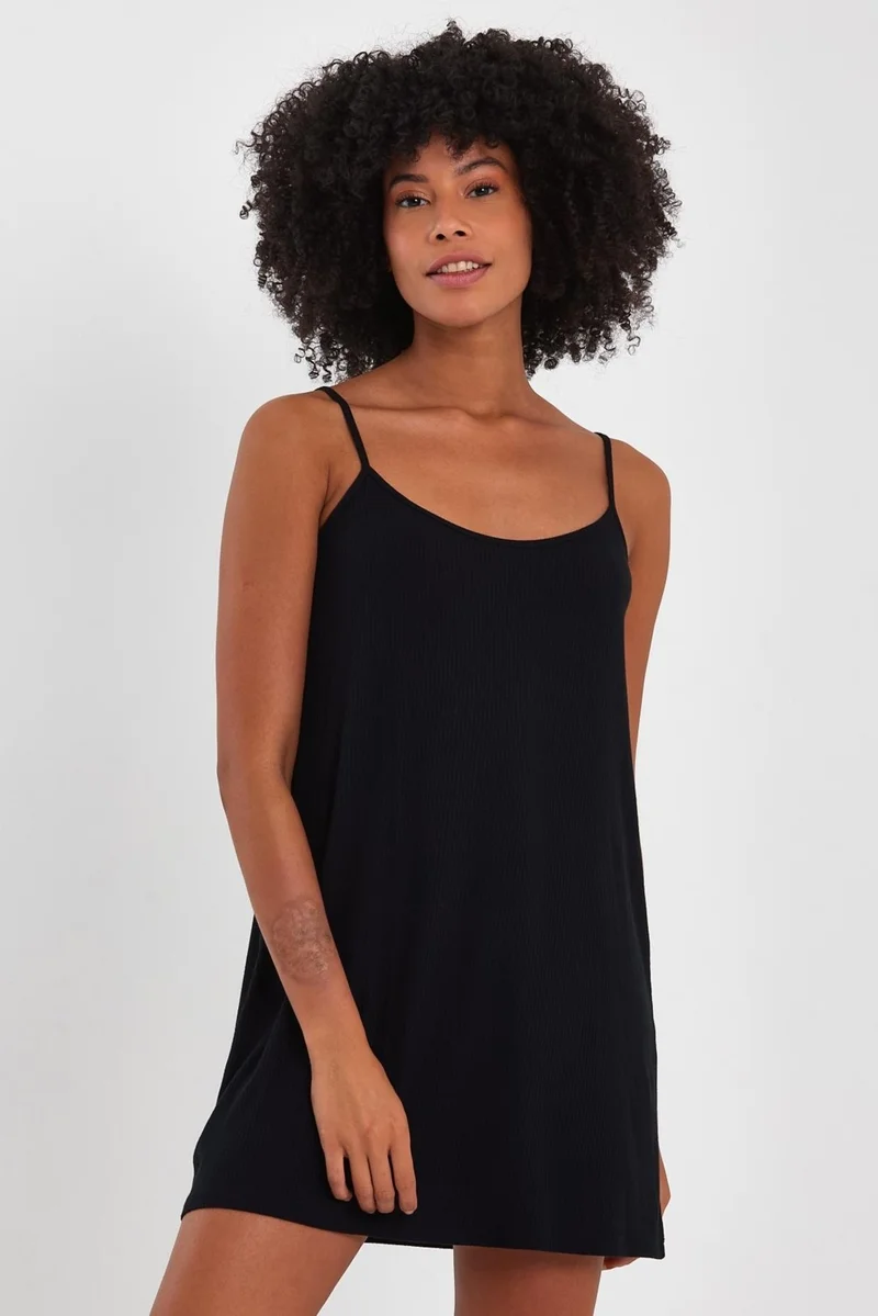 Alexander Gardi Ribbed Slip Dress
