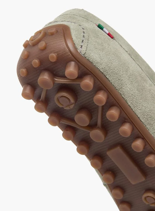 Renzo Ruganni GREEN Men Leather Moccasins for Men | Best Price UAE