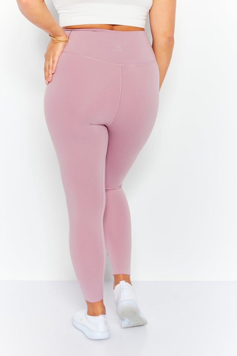 Adidas سراويل تدريب رياضية للنساء، وردي - Image 3