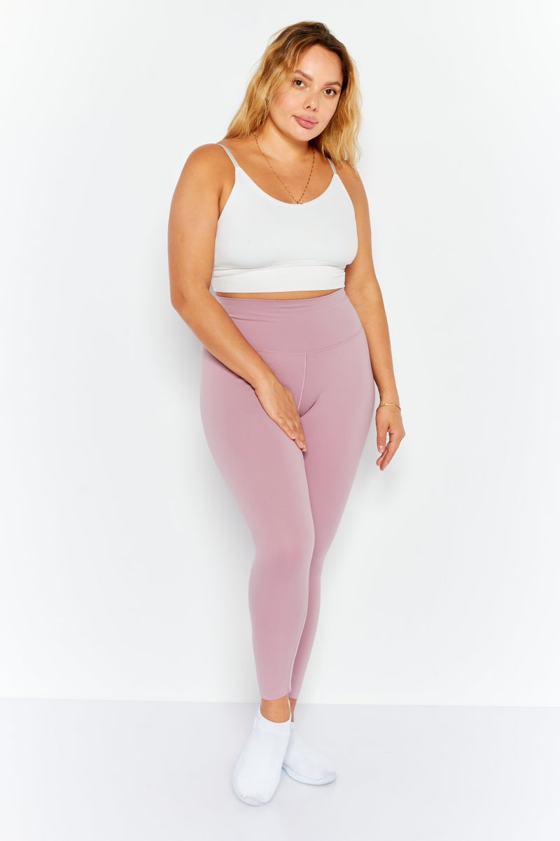 Adidas سراويل تدريب رياضية للنساء، وردي - Image 2