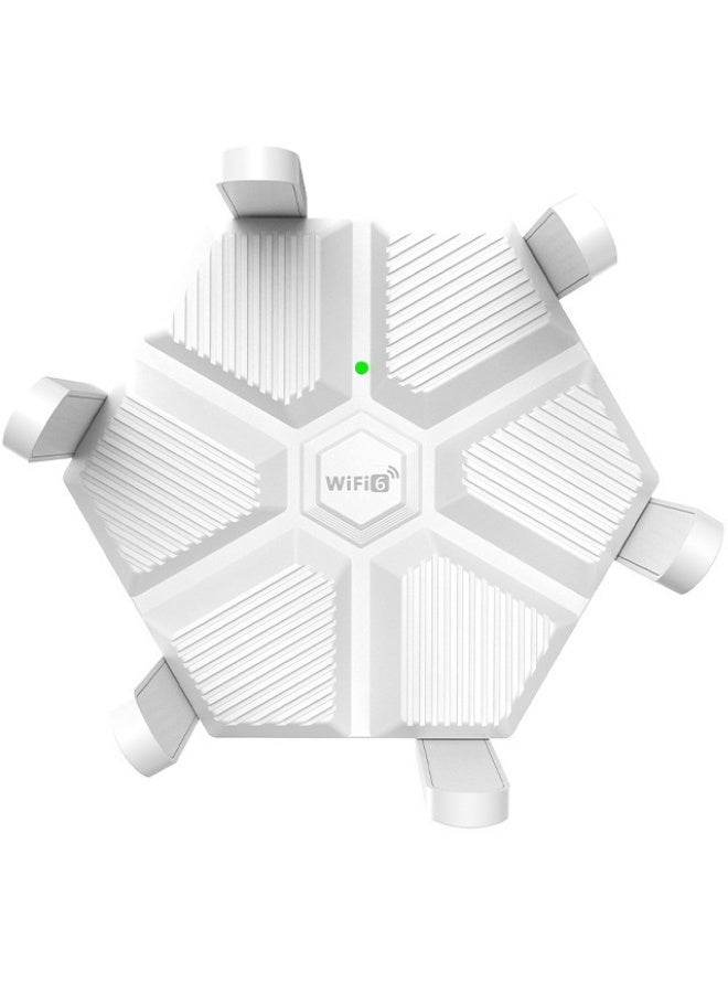 1800Mbps WiFi 6 Mesh Router, 6 Antennas 2.4G 5G Gigabit Wireless Internet Router for Home and Office, Gaming, VPN Router, OpenWRT, OpenVPN, Long Distance - Image 2