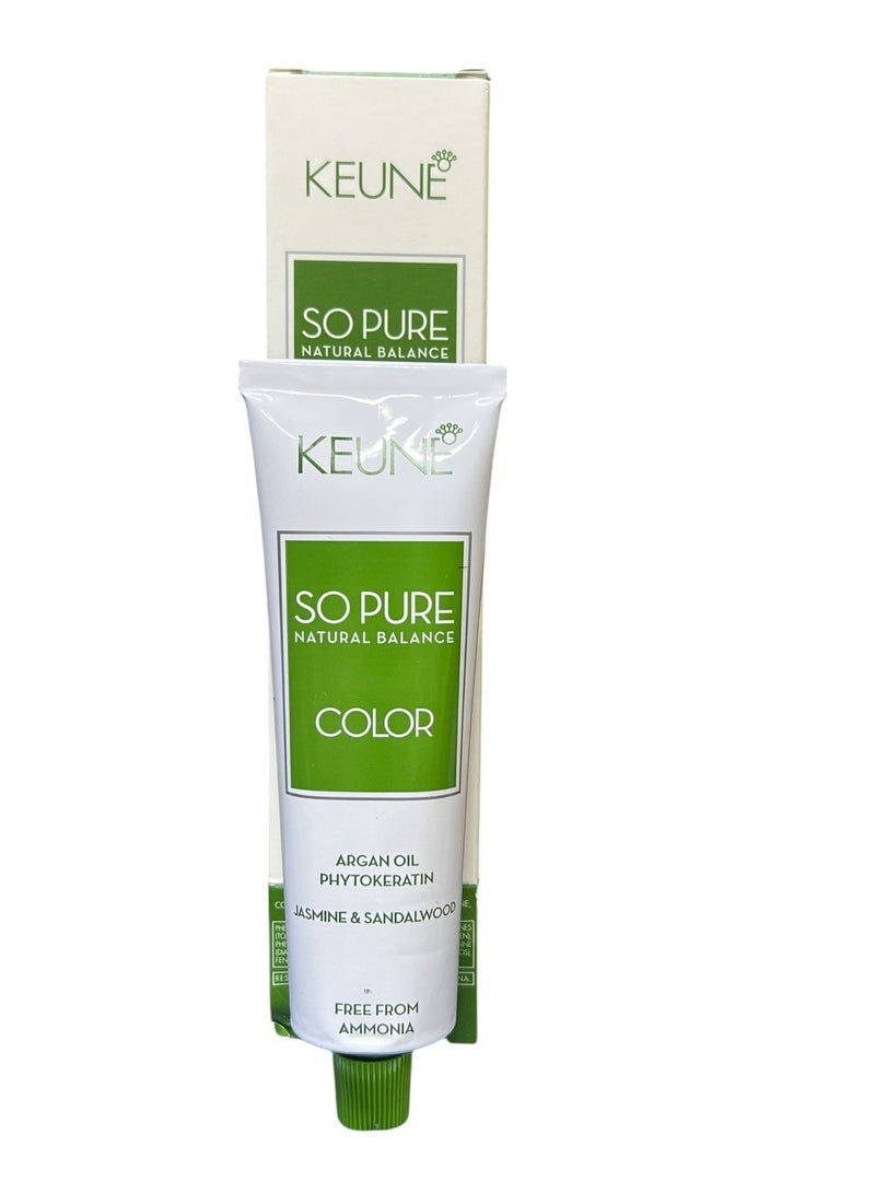 Keune So Pure Natural Dark Brown Hair Color Cream No.3 60ml - Image 1