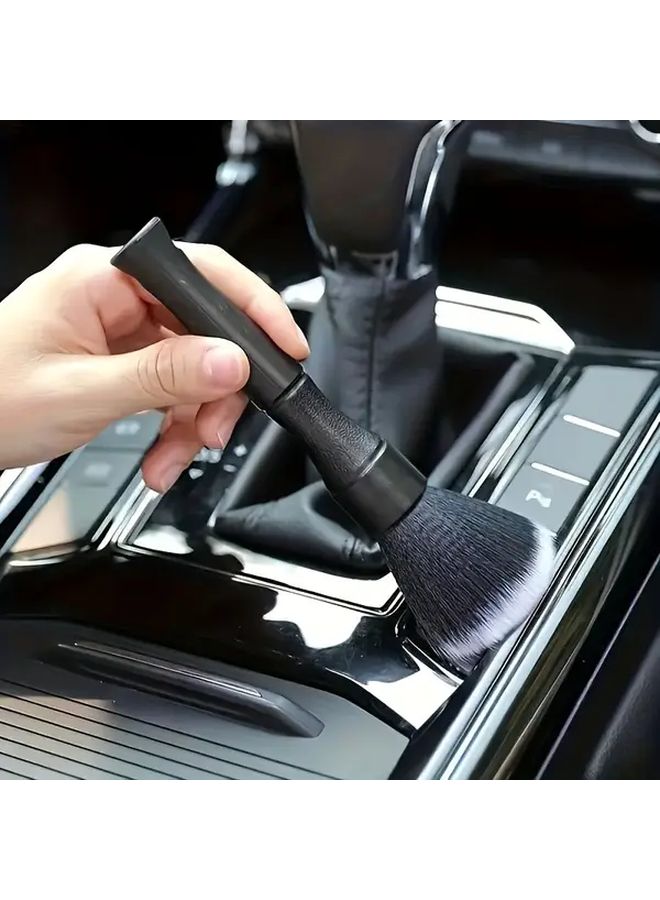 6 69 Inch Soft Bristle Car Interior Detailing Brush For Dashboard Vents Tight Spaces Manual Cleaning Tool - Image 1