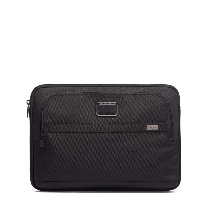 TUMI - Alpha Laptop Cover - Protective Computer Case for Business & Travel - Durable Computer Sleeve - Large, Fits Up to 15" Laptop, Black - Image 1
