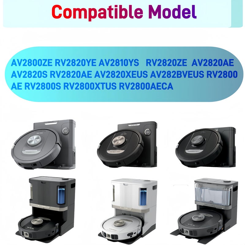 Avaenzo Replacement Parts Compatible with Shark AV2800ZE RV2820YE AV2810YS RV2820ZE AV2820S AV2820XEUS AV2820AE AV282BVEUS AV2820AE RV2800AE RV2800S AV2700ZE RV2920XE AV2900XE Vacuum Cleaner Brush Filters - Image 2