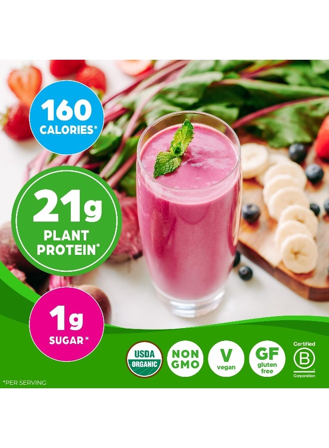 Orgain Organic Vegan Protein + 50 Superfoods Powder, Vanilla Bean - 21g Plant Based Protein, 8g Prebiotic Fiber, No Lactose Ingredients, Gluten Free, No Added Sugar, 1.12 lb (Packaging May Vary) - Image 4