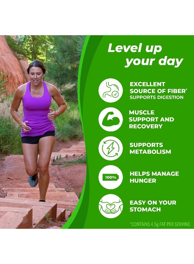 Orgain Organic Vegan Protein + 50 Superfoods Powder, Vanilla Bean - 21g Plant Based Protein, 8g Prebiotic Fiber, No Lactose Ingredients, Gluten Free, No Added Sugar, 1.12 lb (Packaging May Vary) - Image 5