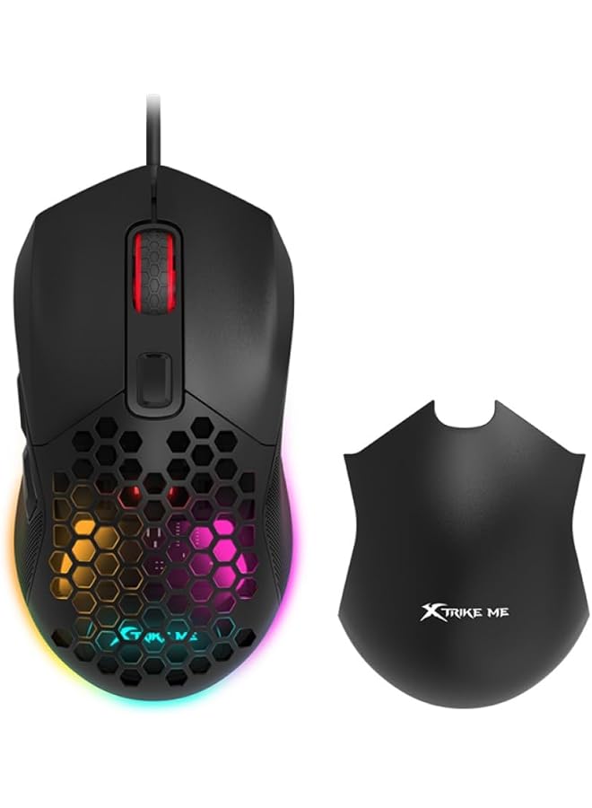 Xtrike Me Gm 316 Wired Gaming Mouse Black - Image 1