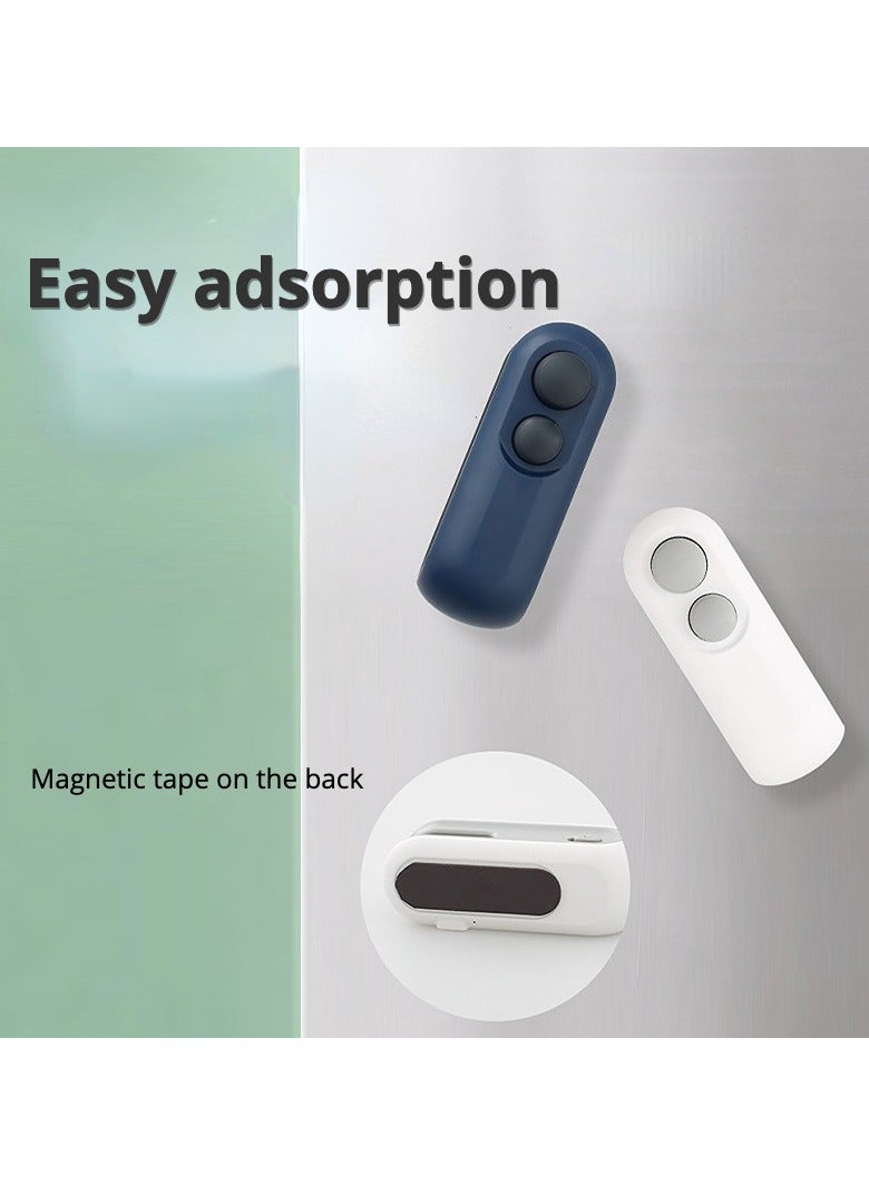 Mini Bag Sealer, Handheld Heat Vacuum Sealer, 2 in 1 Sealer and Cutter, Portable Resealer Machine for Plastic Bags Food Storage Snacks Freshness - Image 3