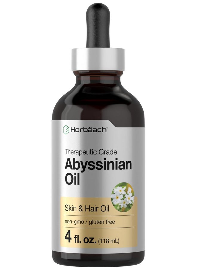 Horbäach Horbäach Abyssinian Oil | 4 fl oz | Hair and Skin Oil | Paraben, SLS and Fragrance Free | from Crambe Abyssinica Seed  - Image 1