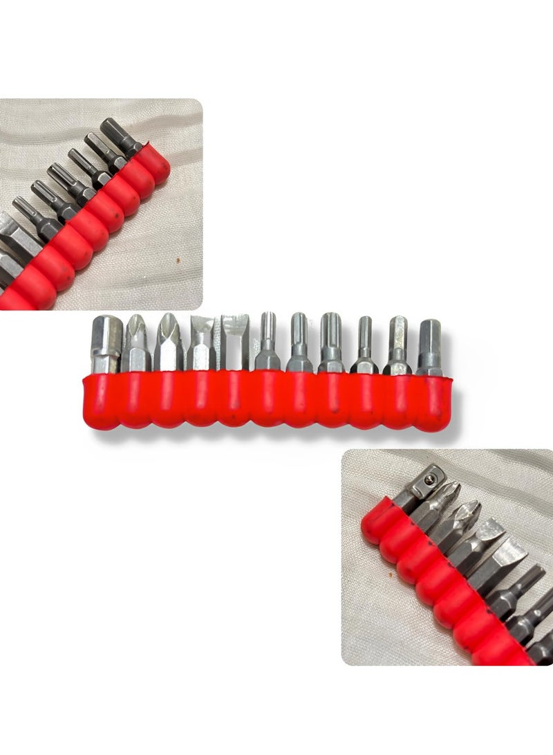 24 In 1 Screwdriver Set, Mini Screwdriver With 12Pcs Bits & 9Pcs Screw Sockets Repair Tool Kit
