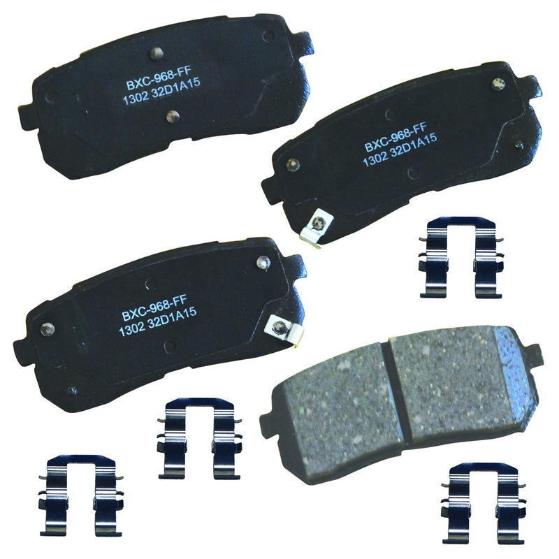 Bendix Premium SBC1302 Ceramic Rear Brake Pads for Hyundai Veracruz 2012-2007, Kia Sedona 2019-2015 - Image 5
