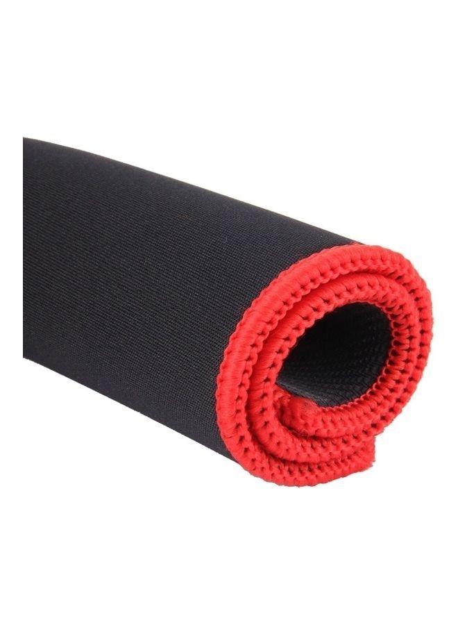 Loquat Waterproof Anti-Slip Mousepad Black/Red - Image 5