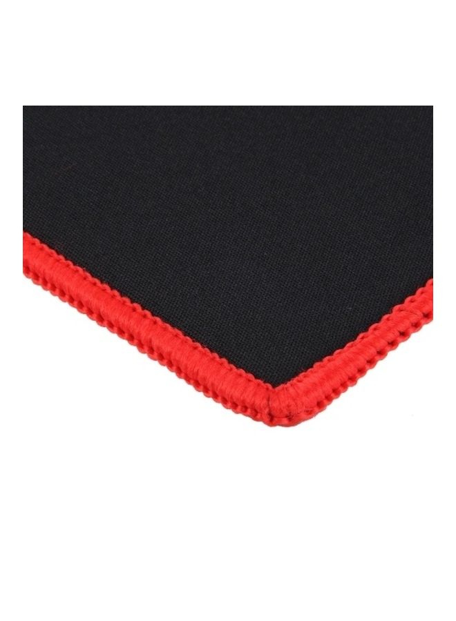 Loquat Waterproof Anti-Slip Mousepad Black/Red - Image 4