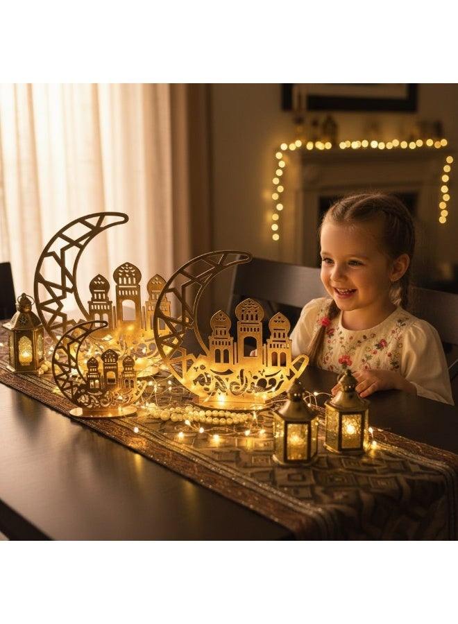 Ramadan Crescent Holders Set 3 Different Sizes - Image 3