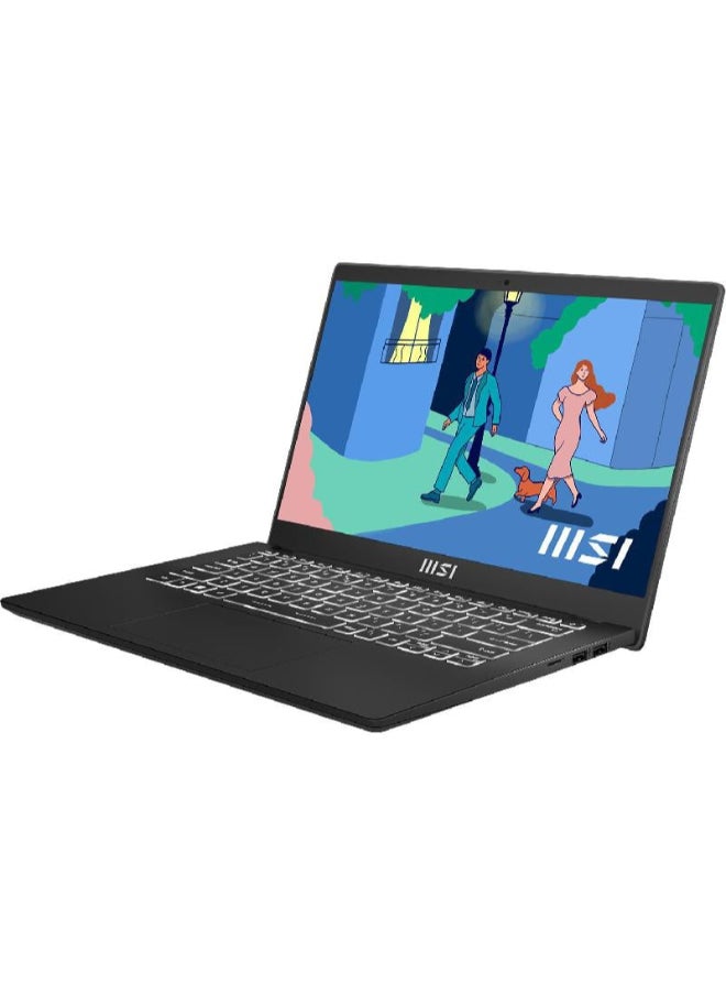 Modern 14 Laptop With 14 Inch Display,, Intel Core i5 1235U Processor/8GB RAM/512GB SSD/Intel Iris Xe Graphics/Windows 11 English/Arabic Black
