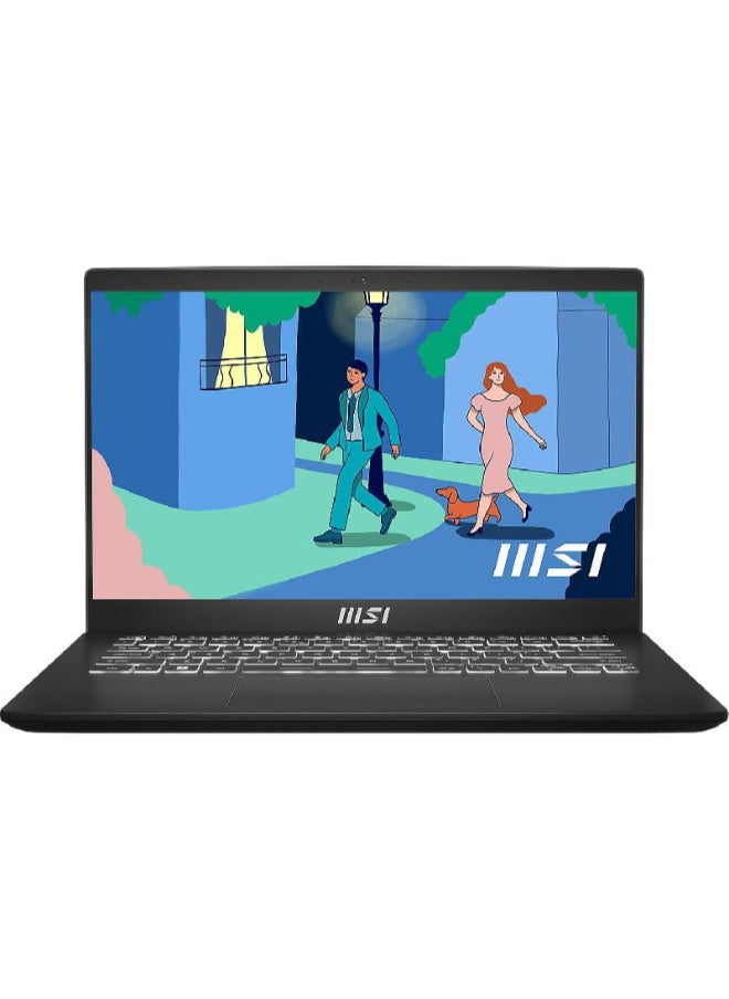Modern 14 Laptop With 14 Inch Display,, Intel Core i5 1235U Processor/8GB RAM/512GB SSD/Intel Iris Xe Graphics/Windows 11 English/Arabic Black