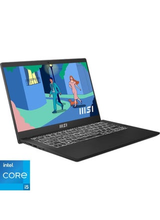 Modern 14 Laptop With 14 Inch Display,, Intel Core i5 1235U Processor/8GB RAM/512GB SSD/Intel Iris Xe Graphics/Windows 11 English/Arabic Black - pzsku/ZE68F77224FBB533C503AZ/45/1751463492/54aa9d11-5507-43c9-a1e9-7c976948d635