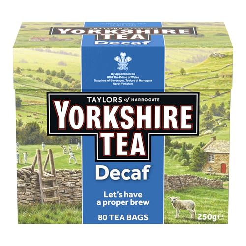 Yorkshire Tea Yorkshire Decaffeinated Tea 80 Teabags - Image 1