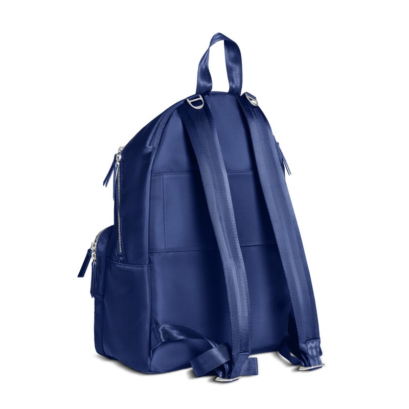 JuJuBe New Everyday Diaper Bag Backpack with Portable Changing Pad, Stroller Straps, Large Travel Backpack for Boy or Girl, Carrying Baby Bottles, Wipes, Diapers, Pacifiers, Navy - Image 3