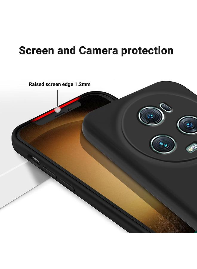 S-TOP Case For Honor Magic5 Pro Pure Color Liquid Silicone Shockproof Phone Case - Image 3