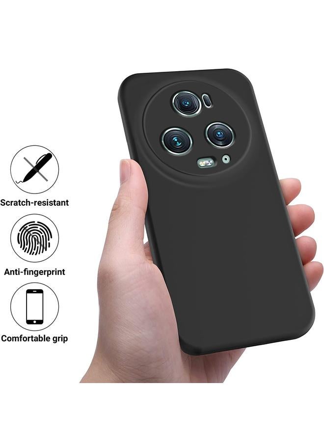 S-TOP Case For Honor Magic5 Pro Pure Color Liquid Silicone Shockproof Phone Case - Image 2