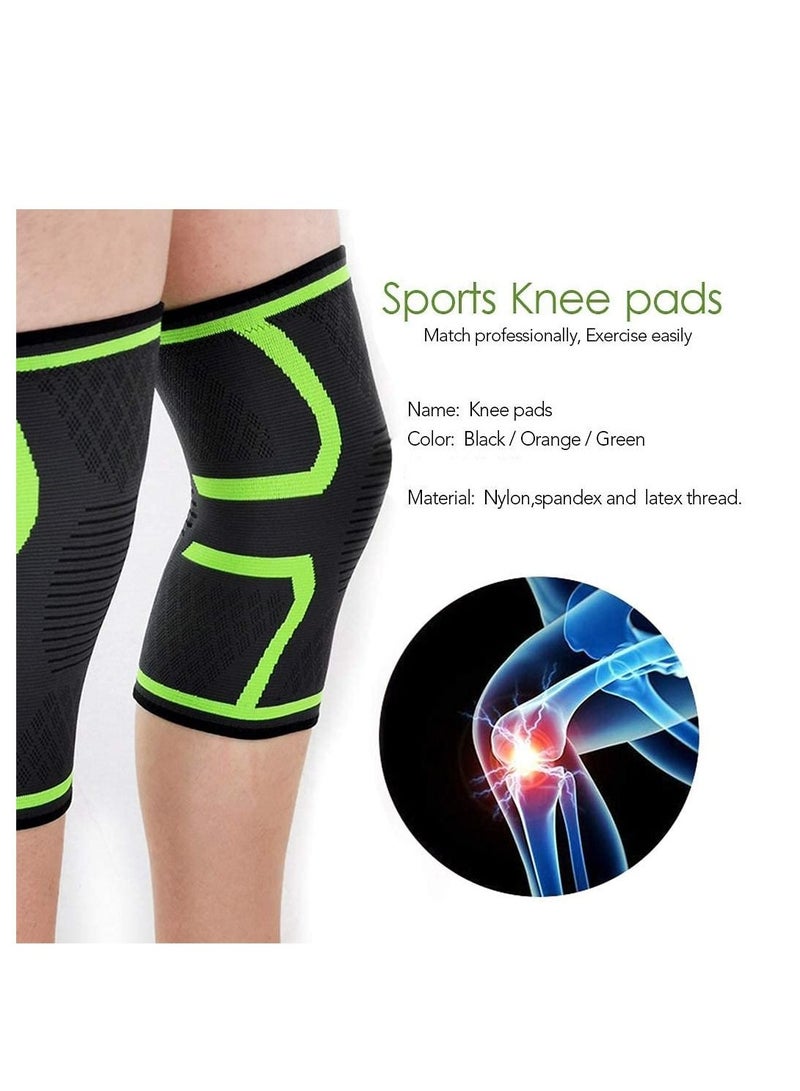 AS SEEN ON TV Elastic Compression Kneepad Support Knee Pain Relief Protector for Fitness Running Cycling Mountaineering Free Size - Image 2