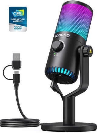 MAONO DM30 Programmable Condenser USB Gaming Microphone for PC with RGB Lights, Fast Mute, Zero Latency for Streaming, Podcasting, Twitch, YouTube, Discord, PS4, PS5, PC - pzsku/ZE68F9CEFC65067D27070Z/45/1746800877/49c4917f-ef42-4e46-a16f-9b70b8700860