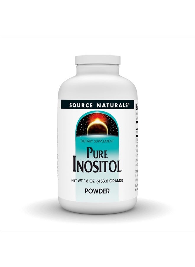 Source Naturals Pure Inositol, Dietary Supplement - 16 oz Powder - Image 1