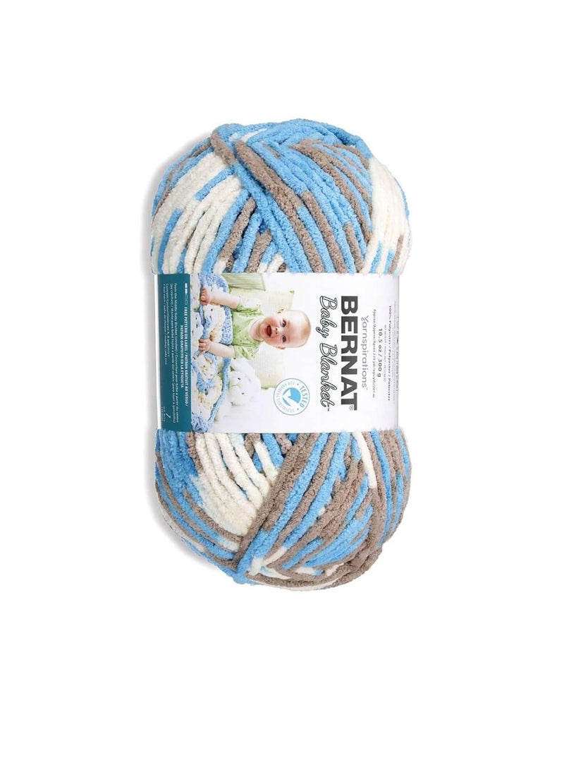 Bernat Bernat Baby Blanket Big Ball Yarn Little Royales - Image 3