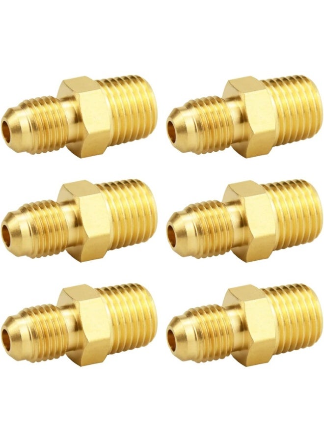 Brass Half Union Coupler Adapter, Male Hex Nipple, Pipe Fitting Gas Adapter  - Image 1