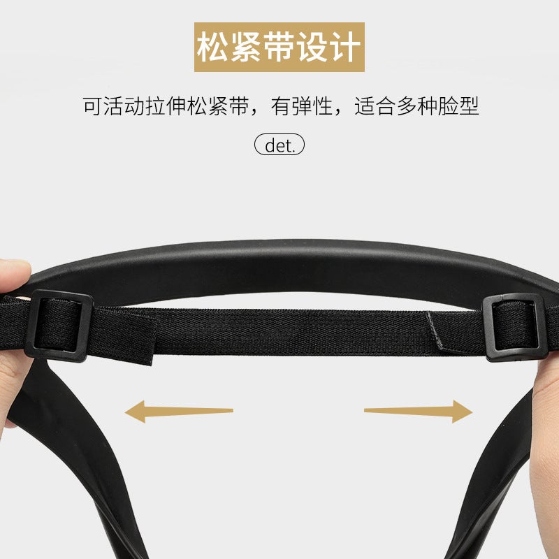 قناع حماية كامل الوجه للأطفال قناع كروي نظارات مضادة للضباب مضادة للرذاذ حماية ضد الأوبئة حماية العمل قناع رأس الحصان - Image 4