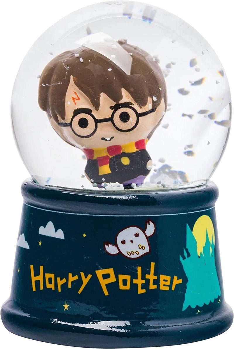 Silver Buffalo Silver Buffalo Harry Potter Chibi Characters 6Inch LightUp Snow Globe with Swirling Glitter 