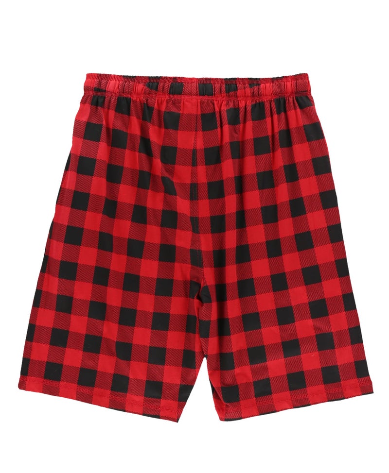 Lazy One Pajama Shorts for Men, Men's Pajama Bottoms, Sleepwear, Animal (Moose Plaid, X-Large) - Image 4