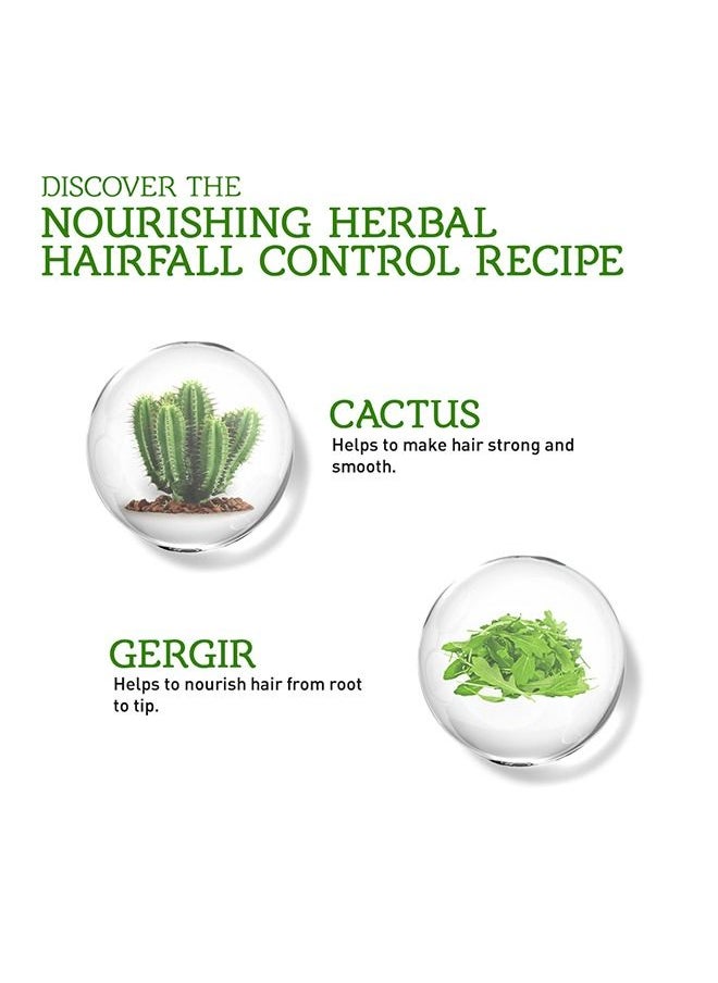 Vatika Naturals - Vatika Naturals Hair Fall Control Oil Replacement | Cactus, Garlic & Gergir | Non-Sticky & Non-Greasy | For Weak & Breaking Hair - 200 ml - Image 1