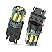 AZQOP 3157 LED Reverse Bulbs Compatible for Chevy SilveradoGMC Sierra 1500 2500 19992003 2004 2005 2006 2007 2008 2009 2010 2011 2012 2013 3047 3156 3057 Back Up Lights 300 Brightness 6000K White 2PCS - Image 2