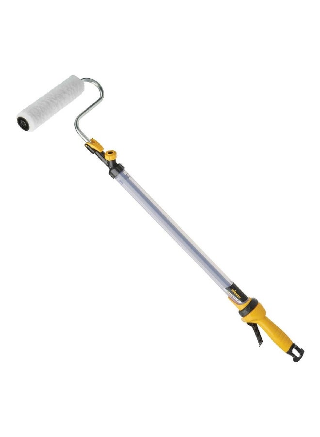 Wagner Spraytech Paint Roller Stick Yellow and White 9 x 3/8inch P/N2419329 - Image 1