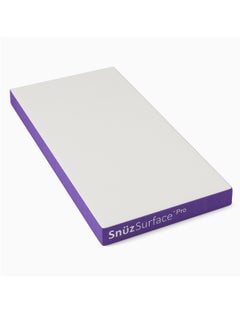 Snuz Surface Duo Cot Mattress 140 X 70 Pocket Sprung, Two Firmness Levels With Memory Foam - White  - Image 1
