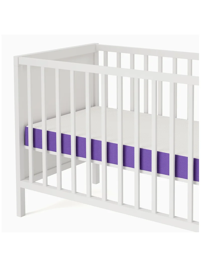 Snuz Surface Duo Cot Mattress 140 X 70 Pocket Sprung, Two Firmness Levels With Memory Foam - White