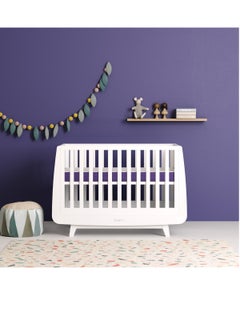 Snuz Surface Duo Cot Mattress 140 X 70 Pocket Sprung, Two Firmness Levels With Memory Foam - White  - Image 5